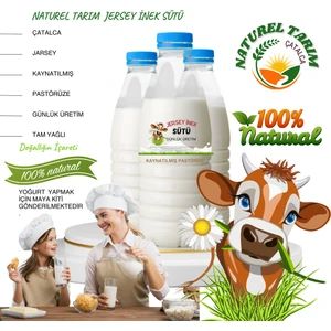 Günlük Jersey Inek Sütü ( Kaynatılmış ) 4 Litre