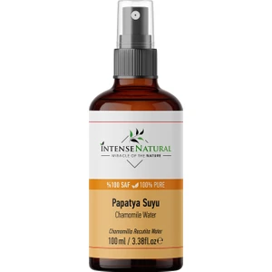 Intense Natural Papatya Suyu 100 ml %100 Saf ve Doğal Renk Açıcı Saç Derisi Toniği Spreyi 
