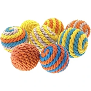 Ip Sarma Renkli Kedi Oyun Topu 3'lü Oyun Paket Kedi Oyuncağı Renkli Kedi Oyun Topu Kedi Oyuncağı