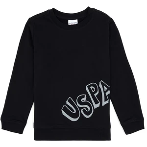U.s. Polo Assn. Erkek Çocuk Siyah Sweatshirt 50313979-VR046