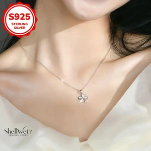 Wishleaf Yonca 925 Ayar Gümüş Kolye Sevgililer Günü , Annenize Verilecek En Güzel Gümüş Hediyesi