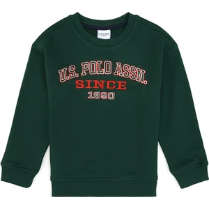 U.s. Polo Assn. Erkek Çocuk Koyu Yeşil Sweatshirt 50313843-VR079