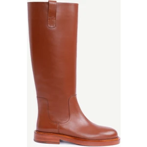 Deri Binici Çizmesi