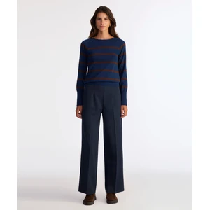 Regular Kayık Yaka Uzun Kol Kazak