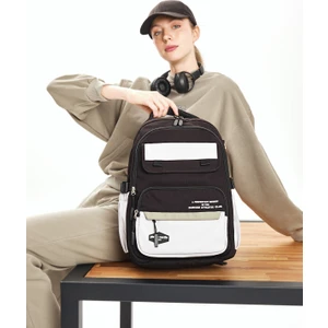 Pierre Cardin 185 Okul Çantası Suya Dayanıklı Çok Bölmeli