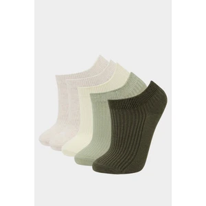 Kız Çocuk 5'li Pamuklu Patik Çorap F9010A8NS