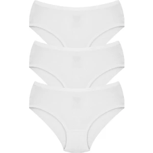 Kız Çocuk Külot 3'lü (%96 Pamuk - %4 Elastan)