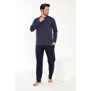 Erkek Modal Patlı Uzunkol Pijama