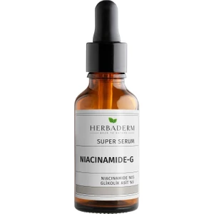 Süper Serum: Tüm Cilt Tipleri İçin Leke, Kırışıklık ve Sivilce Karşıtı - %15 Niacinamide ve %5 Glikolik Asit, 30 ml