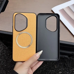 Honor 400 Pro 5g Düşmeye Dayanıklı Tpu + Kumaş Arka Telefon Kılıfı Magsafe ile Uyumlu (Yurt Dışından)