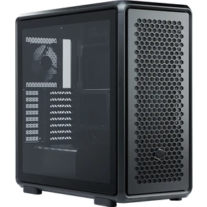 Cooler Master Masterframe 600TG MF600-KGNN-S00 3X140MM(ÖN)-1X120MM(ARKA) Fan Modüler Atx Alüminyum Siyah Mid Tower Gaming (Oyuncu) Kasası