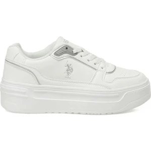 U.s. Polo Assn. 5f Caroline 5pr Spor Ayakkabı Beyaz
