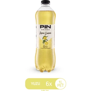 Japon Limonu Yuzu - Şekersiz & Kalorisiz 1 Litre x 6 Adet
