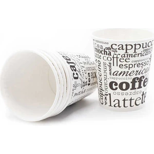 Kındaç Ofis Karton Bardak Coffe Time Baskılı