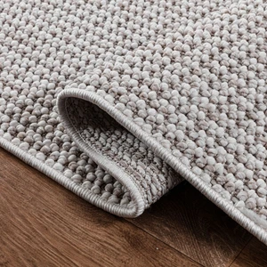 S256 Bej-Beyaz Bukle Halı – Saraz Buklem Koleksiyonu Salon Halısı, Mutfak Halısı, Antre Hol Halısı