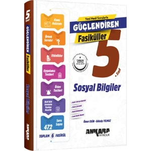 Ankara 2026 5. Sınıf Sosyal Bilgiler Güçlendiren Fasikül Seti Yeni Müfredata Uygun