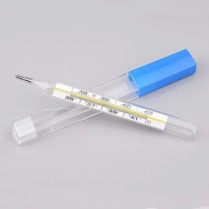 3 Adet Tıbbi Cıvalı Cam Termometre Yetişkin Vücut Sıcaklığı Ölçümü (Yurt Dışından)