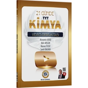 Bilgi Sarmal Tyt Kimya 21 Günde Video Ders Kitabı Üniversite Hazırlık İçin 144 Sayfa