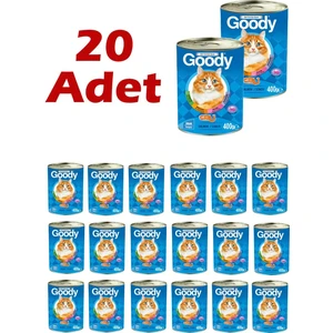 Somonlu Yetişkin Kedi Konservesi 400 gr 20 Adet