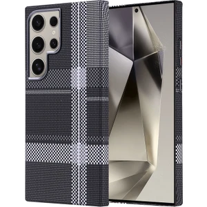 Galaxy S24 Ultra Kılıf Ultra Ince Karbon Tasarımlı ve Magsafeli Cabix Premium Kapak