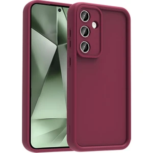 Samsung Galaxy S24 Fe Kılıf Esnek ve Soft Kamera Korumalı Monox Premium Silikon Kapak