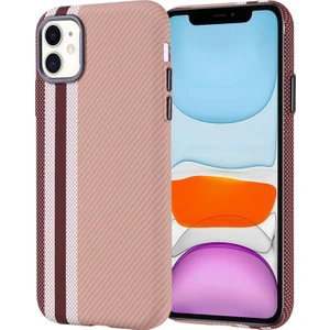 iPhone 11 Kılıf Ultra Ince Karbon Tasarımlı ve Magsafeli Cabix Premium Kapak