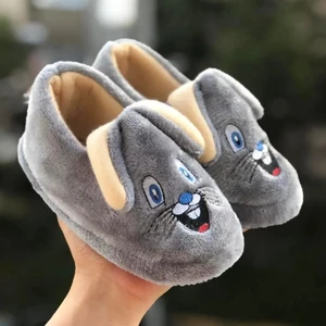 Çocuk Panduf Yumuşak Esnek Kaydırmaz Taban Anaokulu Kreş Ev Ayakkabısı