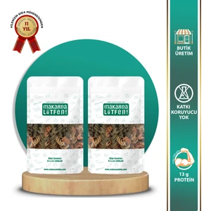 Makarna Lütfen Avantajlı 2 Li Karışık Sebzeli Makarna (%35 Sebze-2x200 gram)