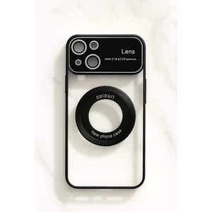 Iphone 15 Kılıf Kamera Korumalı Magsafe Colourl Siyah