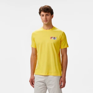 Erkek Sarı Regular Fit T-Shirt