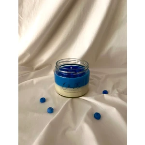 Noya Candle Blueberry Candle Amber Kokulu 240GRAM Doğal Soya Mumu - El Yapımı (Çiçeksi Notalar)
