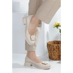 Günlük Ortopedik Rahat Şık  Kadın Topuklu Ayakkabı