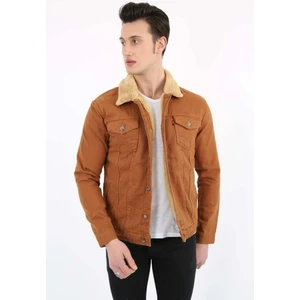 Içi Kürklü Hardal Kot Mont