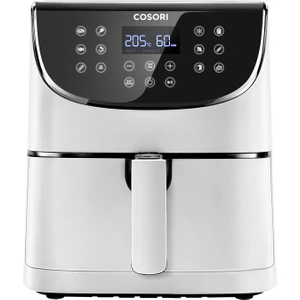 Premium XXL 5.8-Quart ( 5.5 Litre ) - 1700W Dokunmatik Panelli Yağsız AirFryer Fritöz - Beyaz