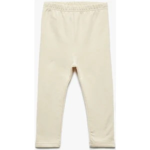 Pamuklu Beli Lastikli Şardonlu Basic Eşofman Altı