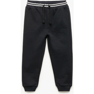 Şardonlu Beli Bağcıklı Jogger Eşofman Altı