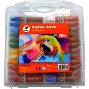 Yağlı Pastel Boya 24 Parça Canlı Renkler ile Yaratıcılığınızı Keşfedin