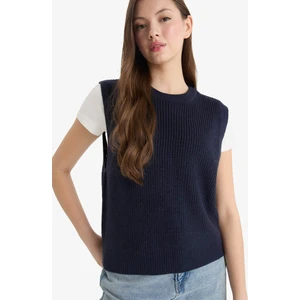 Oversize Geniş Kalıp Bisiklet Yaka Triko Süveter S0375AZ25WN