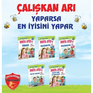 2.Sınıf Çalışkan Arı Nokta Atışı Eğitim Seti 5 Kitap 2024 basım