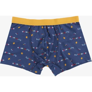 Erkek Çocuk Pamuklu Uzay Baskılı 3'lü Boxer