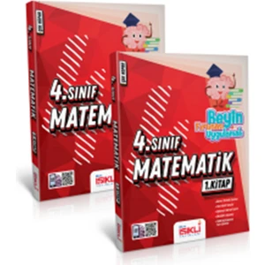 Beyin Fırtınası Uygulamalı 4.sınıf Matematik Soru Bankası 1.kitap ve 2.kitap 2026