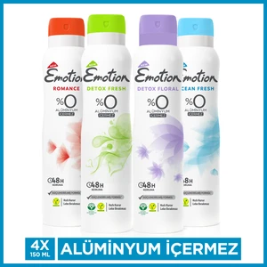 Kadın Deodorant Karma Set 4x150 ml