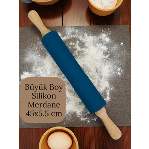 Bambu Saplı Silikon Gövdeli Merdane-Büyük Boy (45  x 5,5 x 25 Cm)