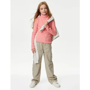 Marks & Spencer Straight Denim Kargo Jean (6-16 Yaş)