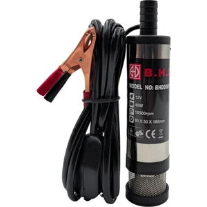 B.h.d. BHD00697 12V Kendinden Emişli Taşınabilir Yakıt/sıvı Yağ Aktarma Mazot Pompası