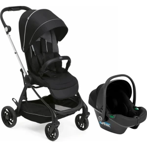 ONE4EVER Lounge Çift Yönlü Kolay Katlanabilen Travel Sistem-Seyahat Sistem Bebek Arabası Black Beauty