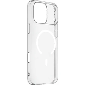 Apple iPhone 17 Pro Max Kılıf Zore M-Safe Şarj Özellikli Şeffaf Kamera Çerçeveli Porto Kapak