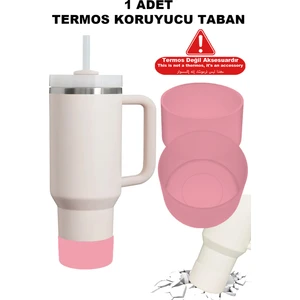 Quencher, Iceflow, Lumin Uyumlu – Yeni Nesil Kalın Silikon Taban Koruyucu (1 Adet) Pembe Taban
