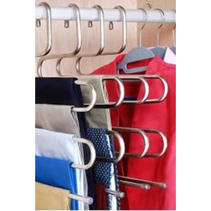 Dolap Içi 5 Katlı Krom Askı ( 2 Adet )