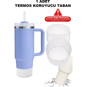 Quencher, Iceflow, Lumin Uyumlu – Yeni Nesil Kalın Silikon Taban Koruyucu (1 Adet) Beyaz Taban